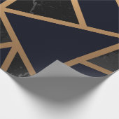 Papier Cadeau Motif Abstrait géométrique (Coin)