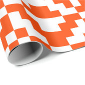 Papier Cadeau motif Abstrait géométrique pixelisé transparent. M (Coin rond)