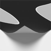 Papier Cadeau motif Abstrait - gris (Coin)