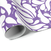 Papier Cadeau Motif abstrait moderne (Coin rond)