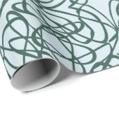 Papier Cadeau motif Abstrait sans faille avec éléments de la vil (Coin rond)