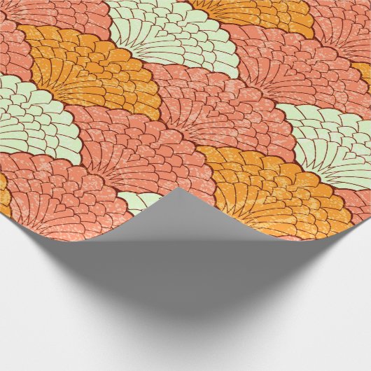 Papier Cadeau Motif Abstrait sans soudure, arrière - plan de déc (Coin)