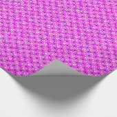 Papier Cadeau motif Abstrait tourbillon - tons violets (Coin)
