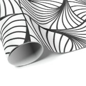 Papier Cadeau motif Abstrait transparent (Coin rond)