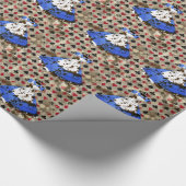 Papier Cadeau Motif affligé d'Alice du pays des merveilles (Coin)