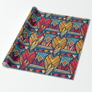 Papier Cadeau Motif africain