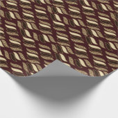 Papier Cadeau Motif africain en peau de guépard 2 (Coin)