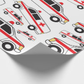 Papier Cadeau Motif ambulancier (Coin)