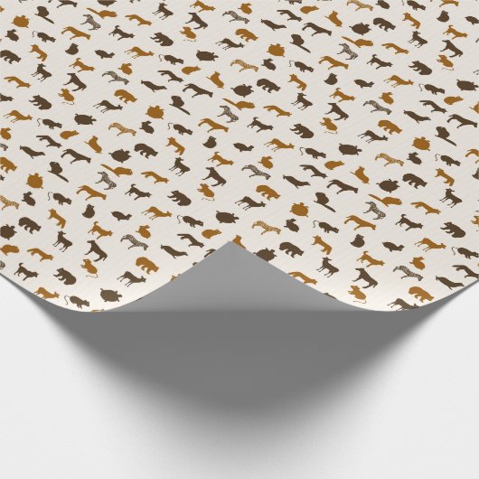 Papier Cadeau Motif animal 1 (Coin)