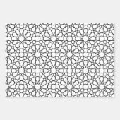 Papier cadeau Motif arabesque islamique (Devant)