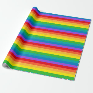 Papier Cadeau Motif arc-en-ciel