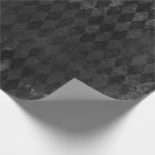 Papier Cadeau Motif arlequin noir (Coin)