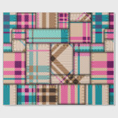 Papier Cadeau Motif arrière - plan sans couture. Motif de mise e (Plat)