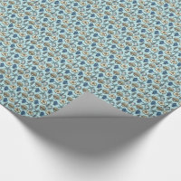 Motif assez bleu de mer d'étoiles de mer de Shell