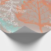 Papier Cadeau Motif automne (Coin)