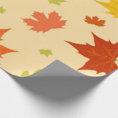 Papier Cadeau Motif automne (Coin)