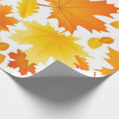 Papier Cadeau Motif automne (Coin)