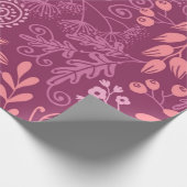 Papier Cadeau Motif automne (Coin)