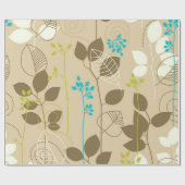 Papier Cadeau Motif automne (Plat)