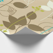 Papier Cadeau Motif automne (Coin)