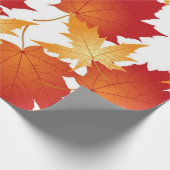 Papier Cadeau Motif automne (Coin)