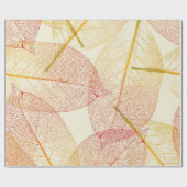 Papier Cadeau Motif automne (Plat)