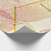 Papier Cadeau Motif automne (Coin)