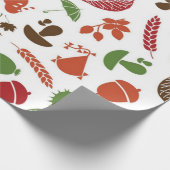 Papier Cadeau Motif automne (Coin)