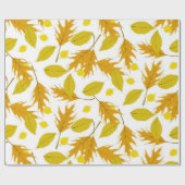 Papier Cadeau Motif automne (Plat)