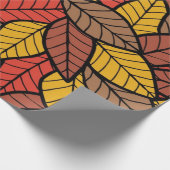 Papier Cadeau Motif automne (Coin)