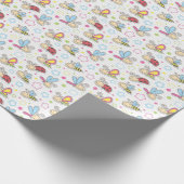 Papier Cadeau motif avec insectes (Coin)