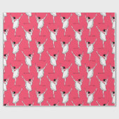Papier Cadeau Motif Ballerina (Plat)