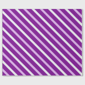Papier Cadeau Motif blanc mou violet (Plat)