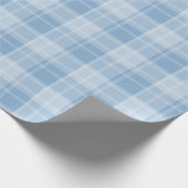 Papier Cadeau Motif bleu clair (Coin)