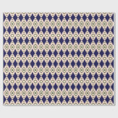 Papier Cadeau Motif bleu navie (Plat)