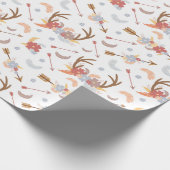 Papier Cadeau Motif Boho (Coin)