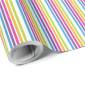 Papier Cadeau Motif Bonbons (Coin rond)