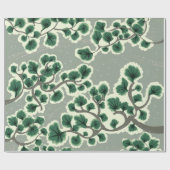 Papier Cadeau Motif Bonsai Tree (Plat)