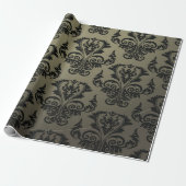 Papier Cadeau Motif brocart (Déroulé)