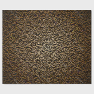 Papier Cadeau Motif brocart