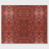 Papier Cadeau Motif Brown en cuir de luxe texturé (Plat)