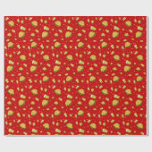 Papier Cadeau Motif Burgers (Plat)