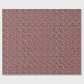 Papier Cadeau Motif cachemire. (Plat)