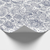 Papier Cadeau Motif cachemire coloré (Coin)