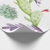 Papier Cadeau Motif Cactus (Coin)