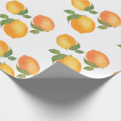 Papier Cadeau motif cadeau Sukkot enveloppant le citron (Coin)