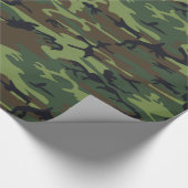 Papier Cadeau Motif Camouflage (Coin)