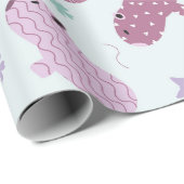 Papier Cadeau motif capybara (Coin rond)