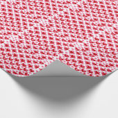 Papier Cadeau Motif cardiaque (Coin)