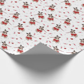Papier Cadeau Motif carlin Xmas (Coin)